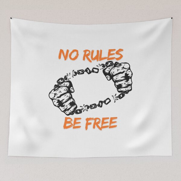 Item preview, No rules be free designed and sold by Kasia996.