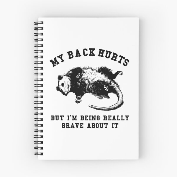 Item preview, My Back Hurts But I’m Being Really Brave About It designed and sold by Buntrockstore.