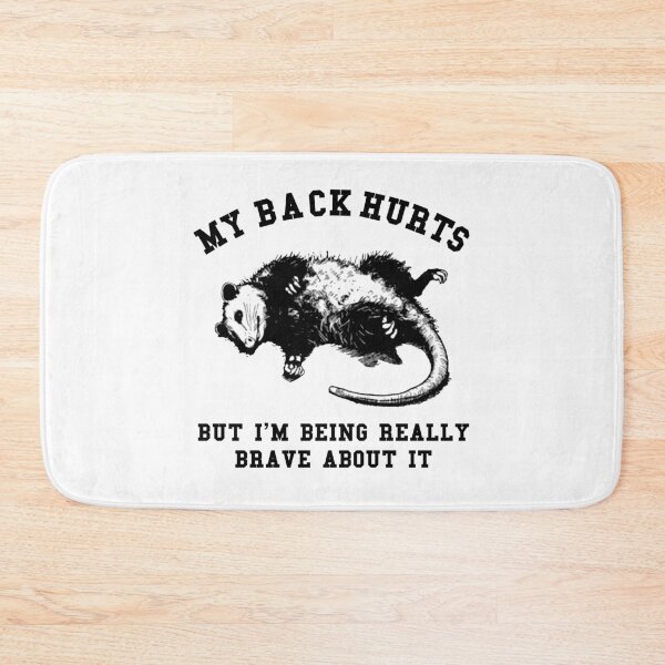 Item preview, My Back Hurts But I’m Being Really Brave About It designed and sold by Buntrockstore.