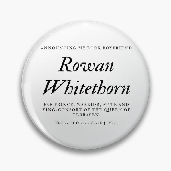 Item preview, Rowan Whitethorn - Book Character designed and sold by The Daily Dreamer.