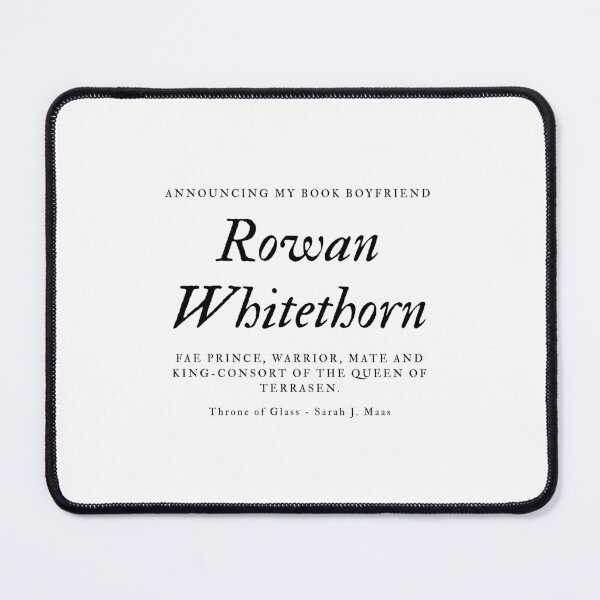Item preview, Rowan Whitethorn - Book Character designed and sold by The Daily Dreamer.