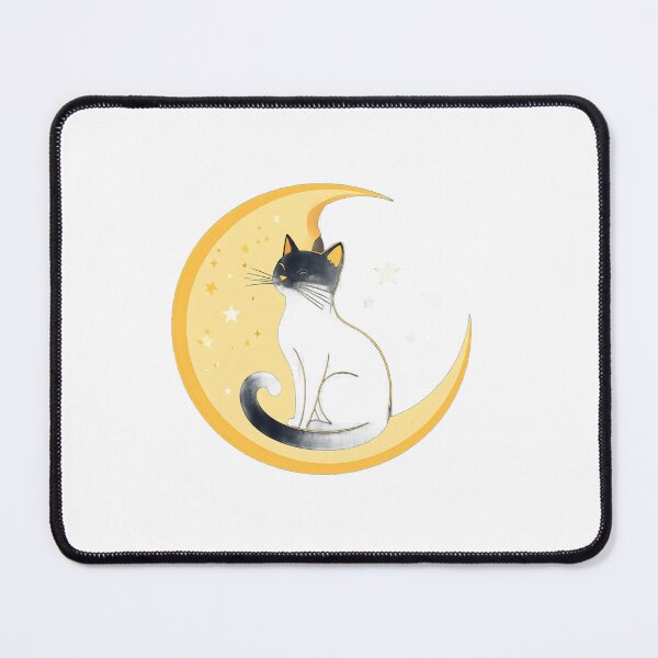 Item preview, Cats and the moon designed and sold by Yuninabil01.