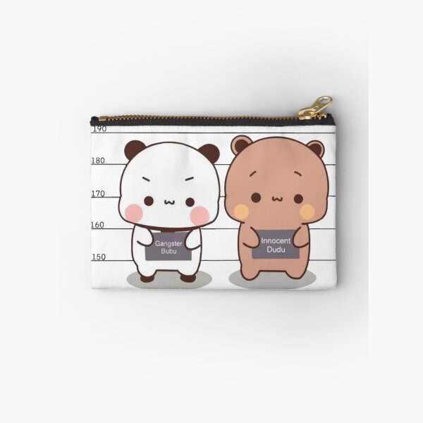 Aperçu de l'œuvre innocent Dudu Gangster Bubu Dudu Panda et Brownie Bear Couple 2026 créée et vendue par OceanLiveArts.