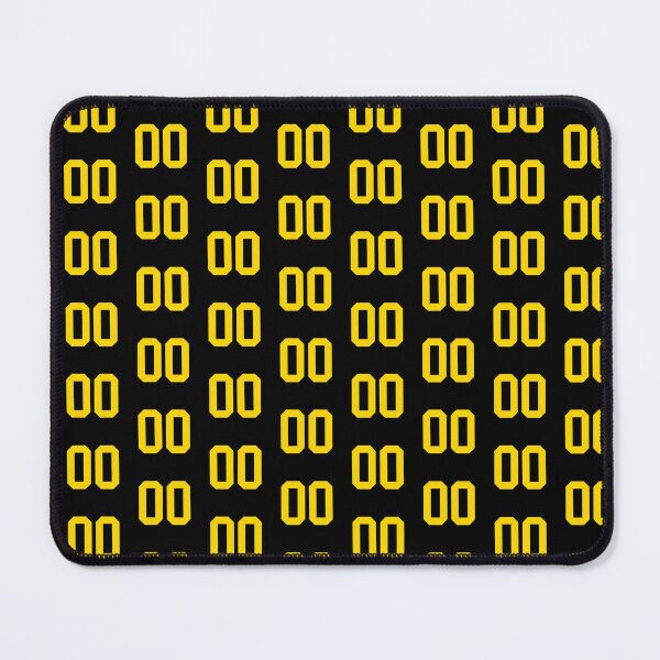 Item preview, Bold Yellow Sports Number 00 designed and sold by NECHSTORE.