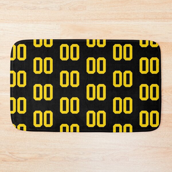 Item preview, Bold Yellow Sports Number 00 designed and sold by NECHSTORE.