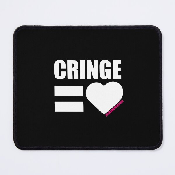 Item preview, Cringe Equals Love designed and sold by RockabunnyShop.