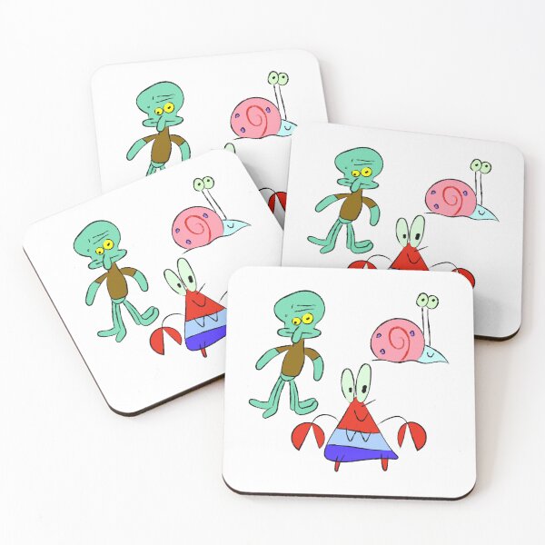 Item preview, SpongeBob Doodle / Mr. Krabs / Squidward / Gary PACK designed and sold by DibujandoPorfa.