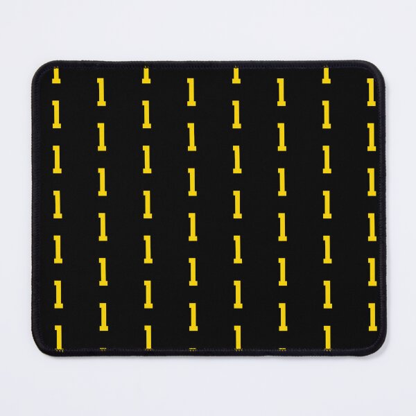 Item preview, Yellow Sports Number 1 Bold designed and sold by NECHSTORE.