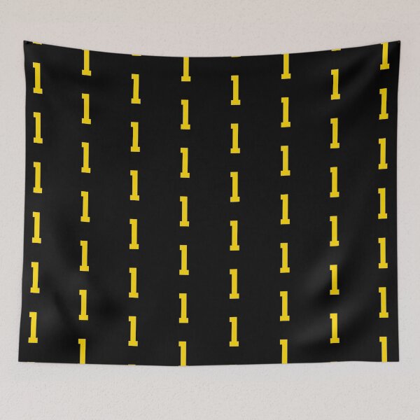 Item preview, Yellow Sports Number 1 Bold designed and sold by NECHSTORE.