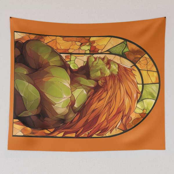 Item preview, Stained Glass Blanka designed and sold by SchellStation.