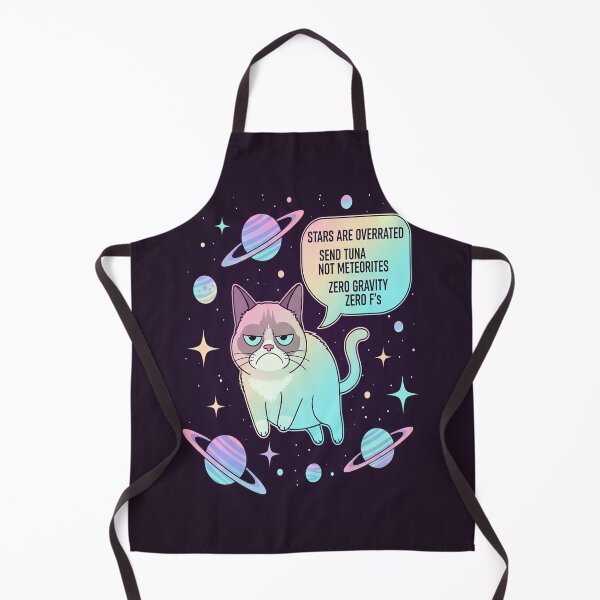 Item preview, Grumpy Galaxy Cat T-Shirt Space Cat Vaporwave, Funny Anime Cat Design designed and sold by Neko-Doodle-co.