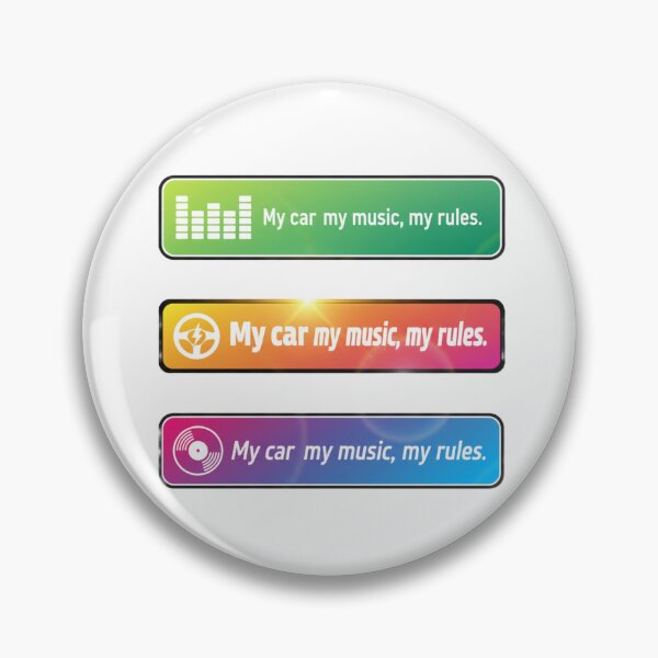 Item preview, My car, my music, my rules. designed and sold by Gnfree.