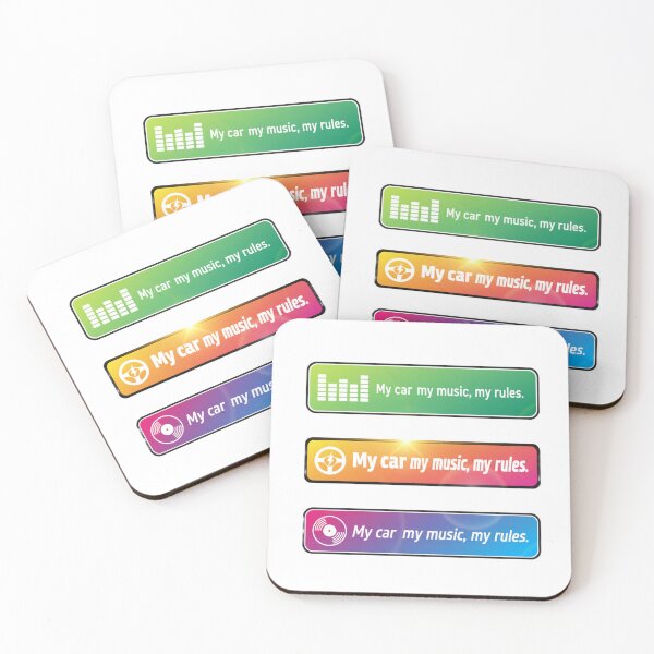 Item preview, My car, my music, my rules. designed and sold by Gnfree.