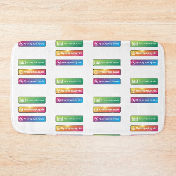 Item preview, My car, my music, my rules. designed and sold by Gnfree.
