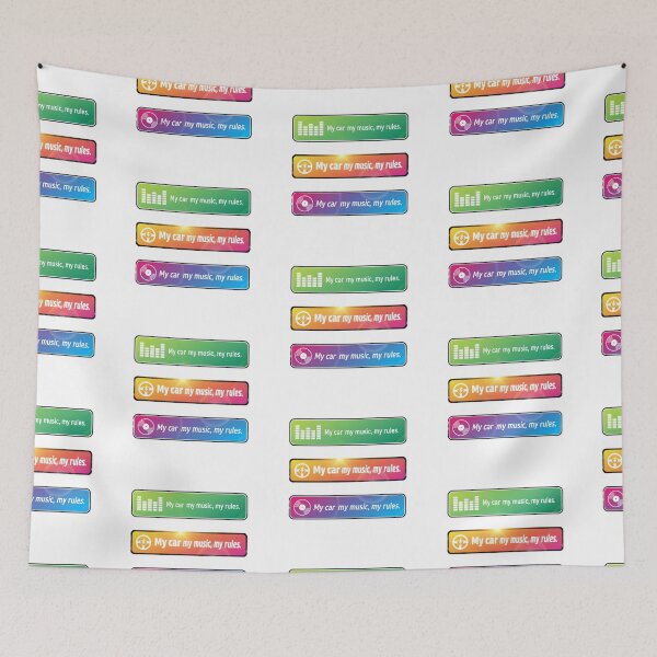 Item preview, My car, my music, my rules. designed and sold by Gnfree.