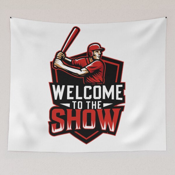 Item preview, Welcome to the Show Baseball Graphic  designed and sold by Q Art & Design .