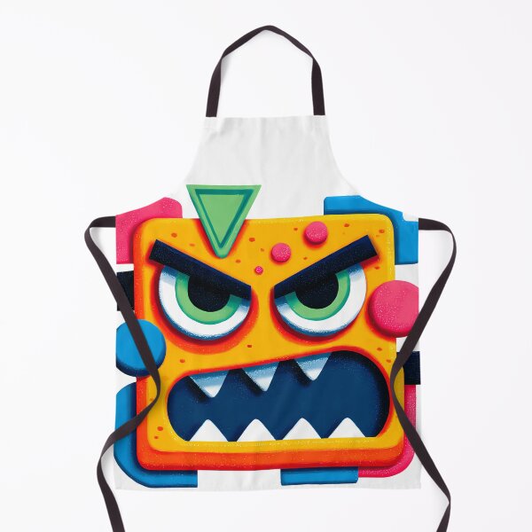 Item preview, Colorful Angry Face designed and sold by DesignArtist.ia.