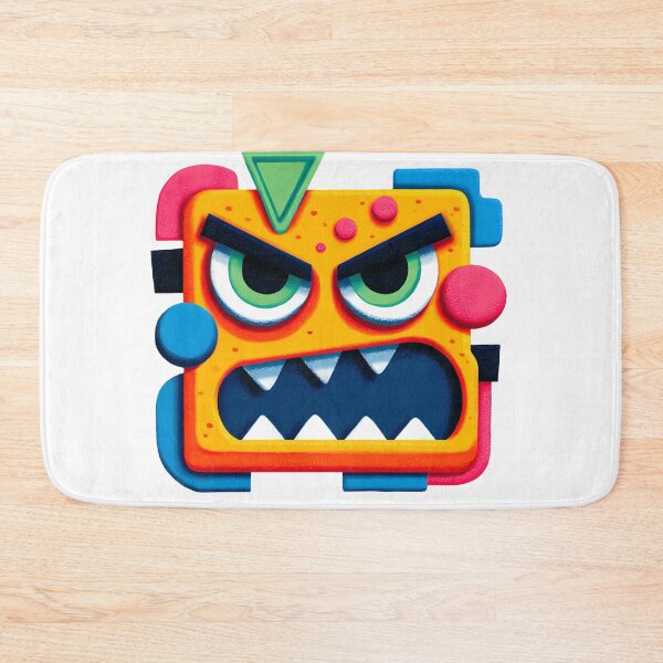 Item preview, Colorful Angry Face designed and sold by DesignArtist.ia.