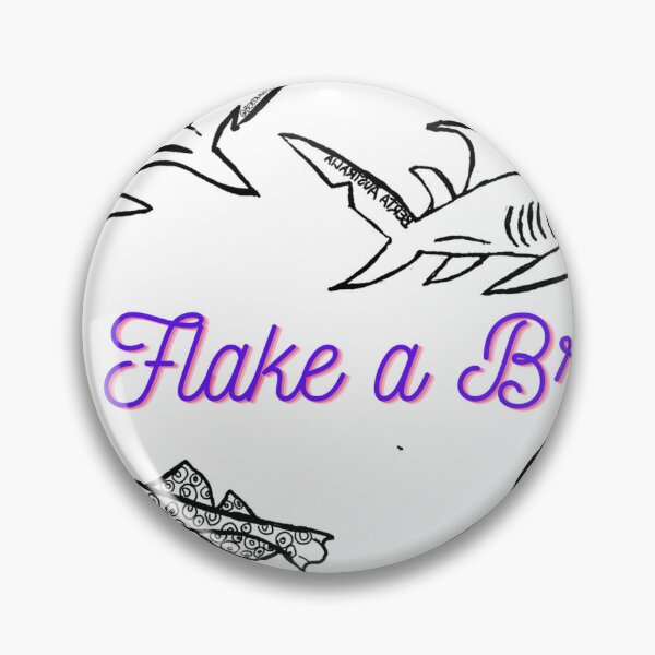 Item preview, Give Flake a Break Shark Art designed and sold by Jezza3812.