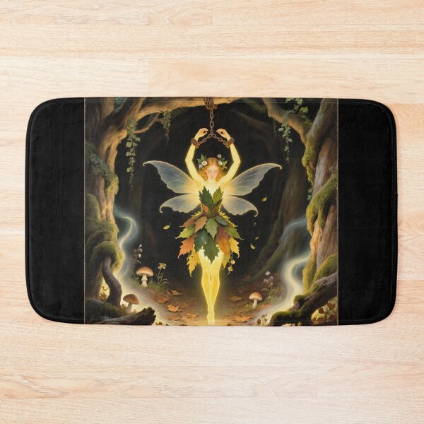 Item preview, Chained magical Fairy in the fairy glen prison Fey Folk art designed and sold by Vintage Designs +.