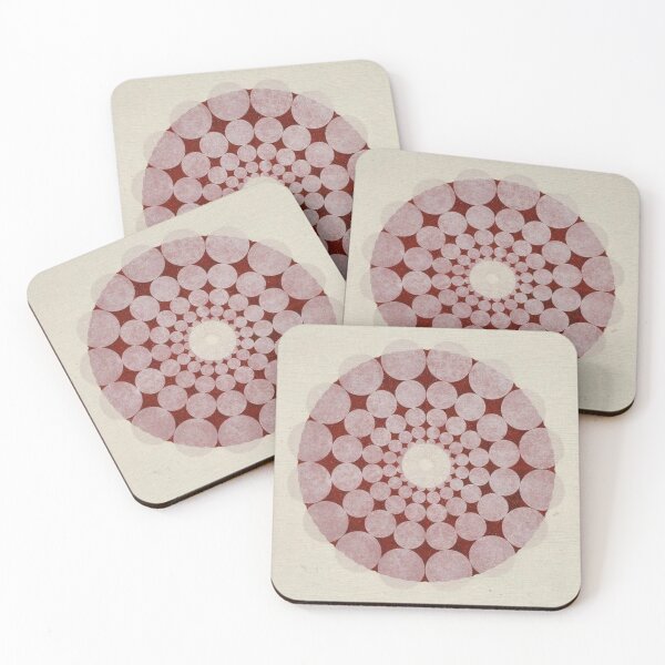 Item preview, vintage circles pattern designed and sold by annabellina.