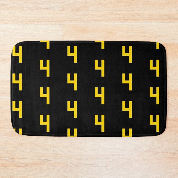 Item preview, Bold Yellow Sports Number 4 designed and sold by NECHSTORE.