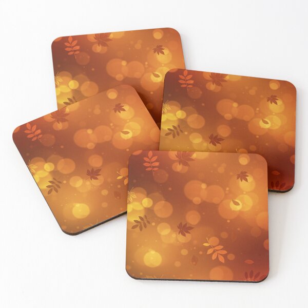 Item preview, Glowing Fall Leaves designed and sold by LyssasMindArt.