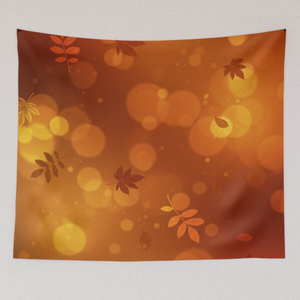 Item preview, Glowing Fall Leaves designed and sold by LyssasMindArt.