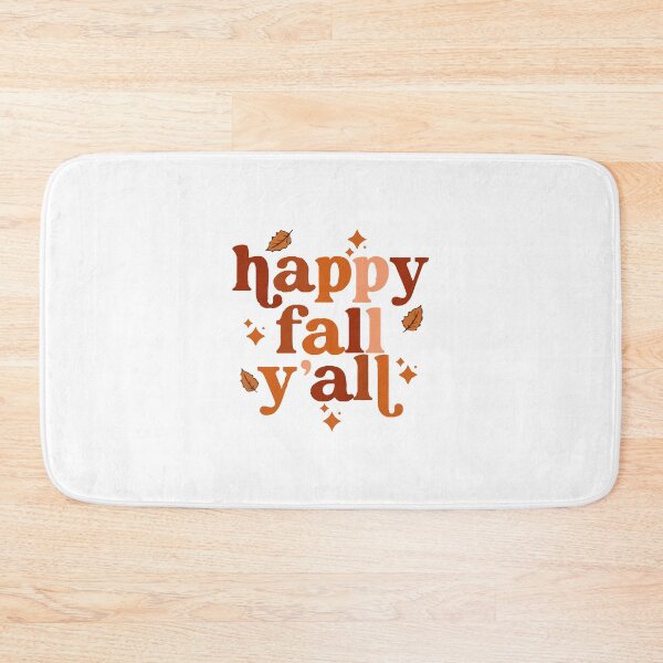 Item preview, Happy Fall Y'all - Autumn Typography Leaf Design designed and sold by designsoftinaa.