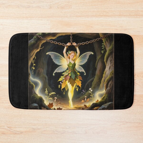 Item preview, Chained magical Fairy in the fairy glen prison Fey Folk art designed and sold by Vintage Designs +.