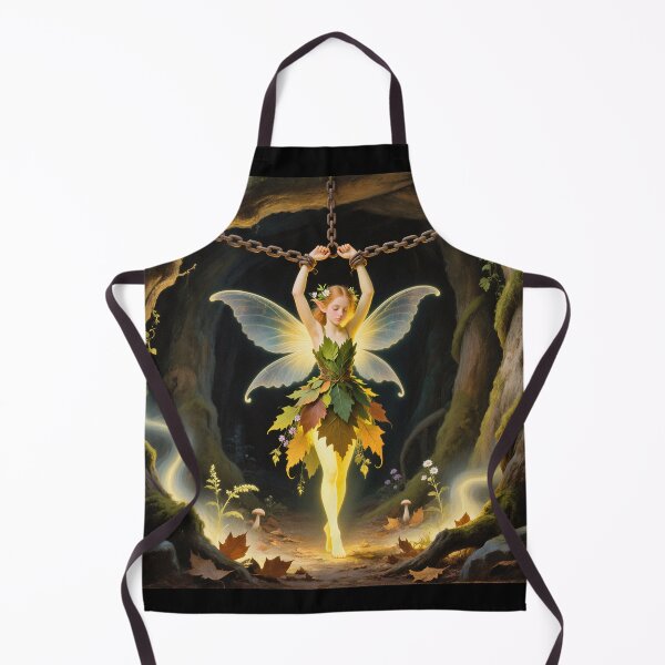 Item preview, Chained magical Fairy in the fairy glen prison Fey Folk art designed and sold by Vintage Designs +.