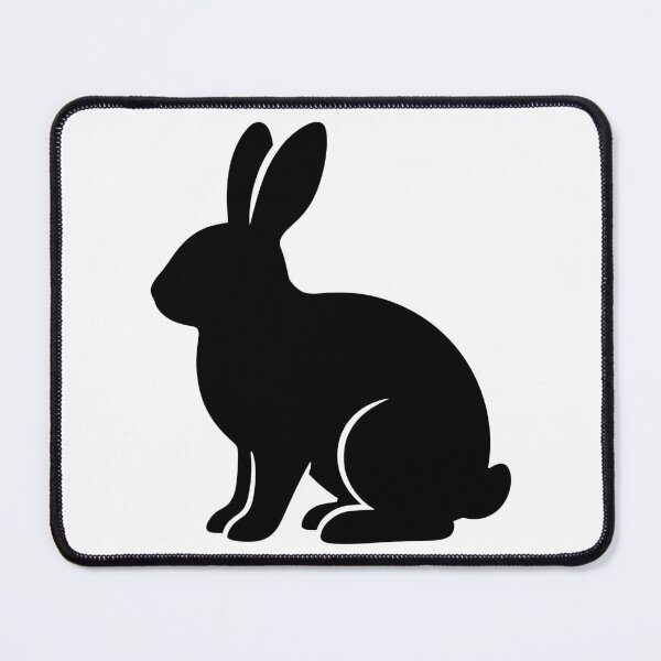 Item preview, Rabbit Silhouette designed and sold by theartfulaspie.