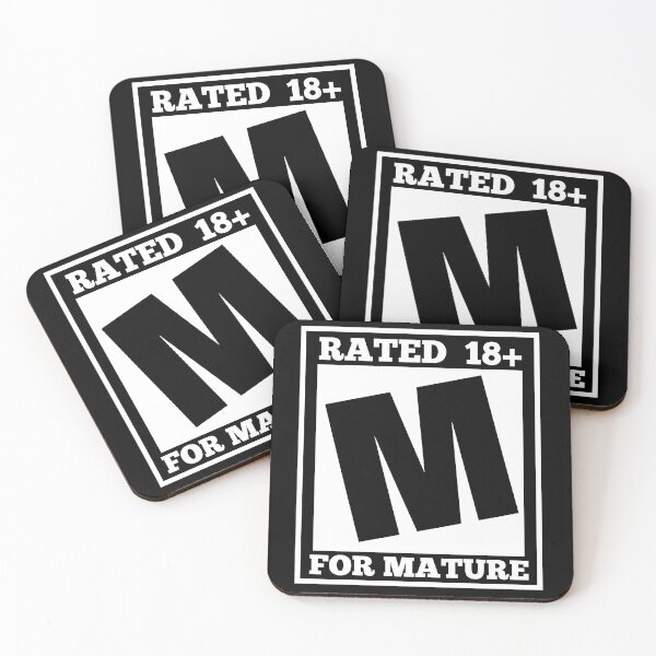 Item preview, Rated M for Mature designed and sold by dead inside illustrations.