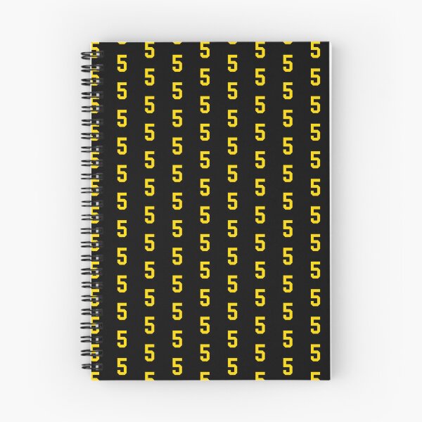 Item preview, Bold Yellow Sports Number 5 designed and sold by NECHSTORE.