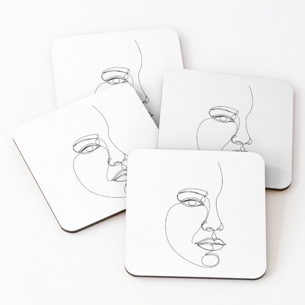 Item preview, Elegant Minimalist Face Continuous Line Art designed and sold by Apex Designs.