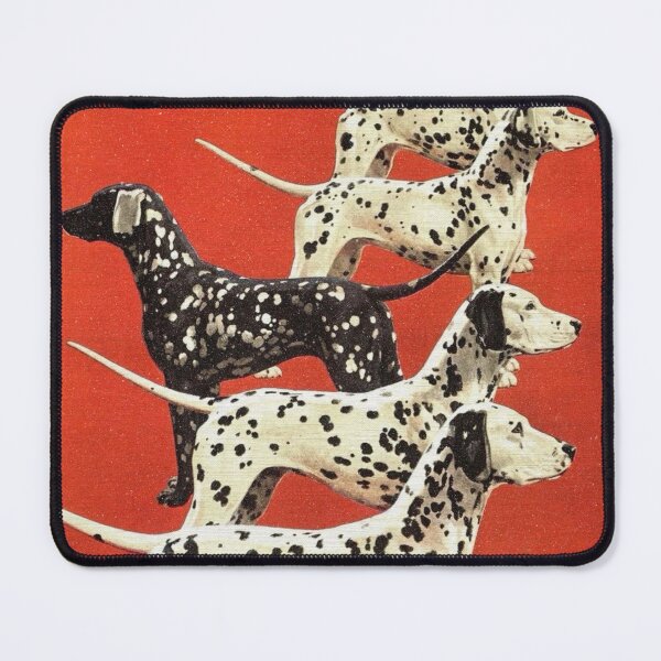 Item preview, vintage red dalmations designed and sold by annabellina.