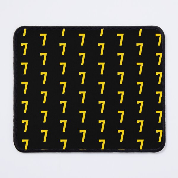 Item preview, Bold Yellow Sports Number 7 designed and sold by NECHSTORE.