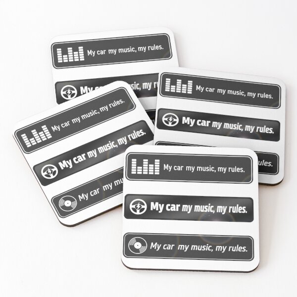 Item preview, My car, my music, my rules. designed and sold by Gnfree.