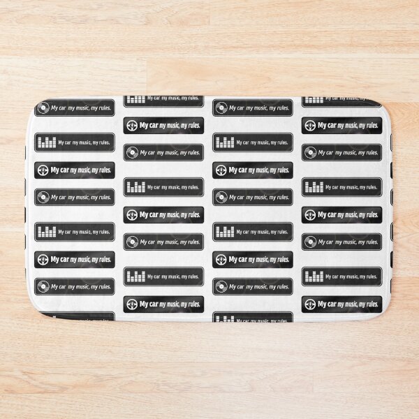 Item preview, My car, my music, my rules. designed and sold by Gnfree.