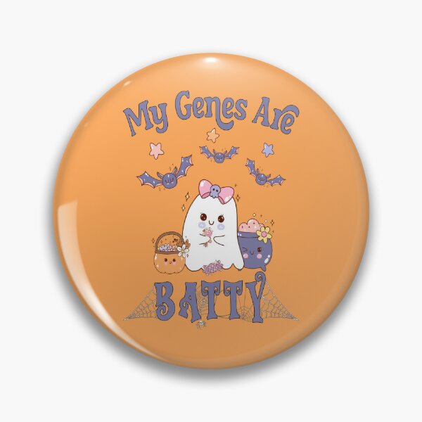 Item preview, My Genes Are Batty – Spoonie Ghost Vibes designed and sold by Designs by Jesabee.