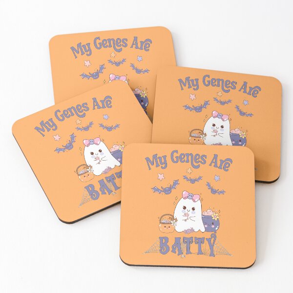 Item preview, My Genes Are Batty – Spoonie Ghost Vibes designed and sold by Designs by Jesabee.