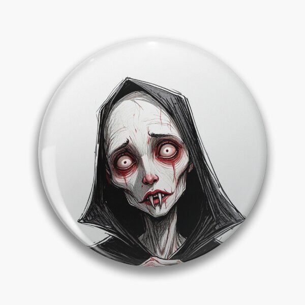 Item preview, Vampire cartoon illustration designed and sold by Vintage Designs +.