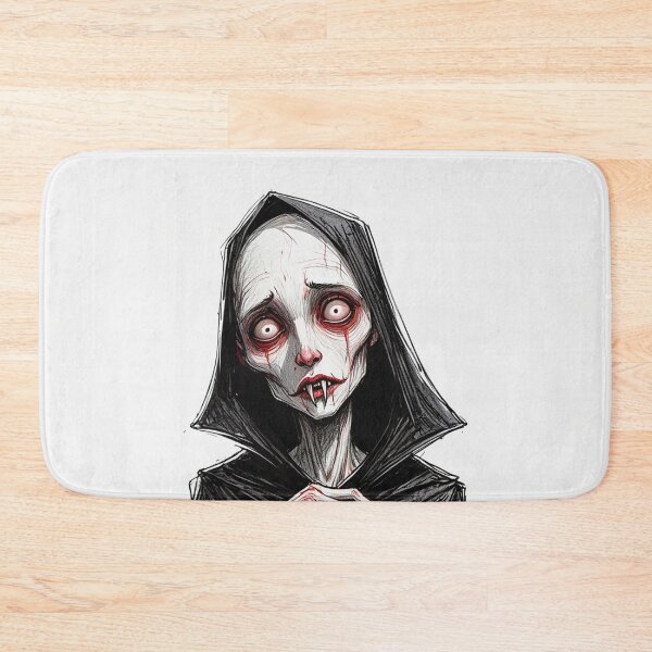 Item preview, Vampire cartoon illustration designed and sold by Vintage Designs +.
