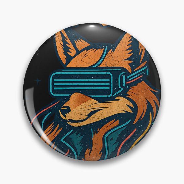 Item preview, Cyberpunk Vixen Fox designed and sold by AwesomeBeyondLimits.
