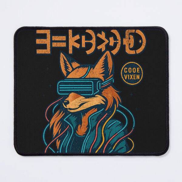 Item preview, Cyberpunk Vixen Fox designed and sold by AwesomeBeyondLimits.