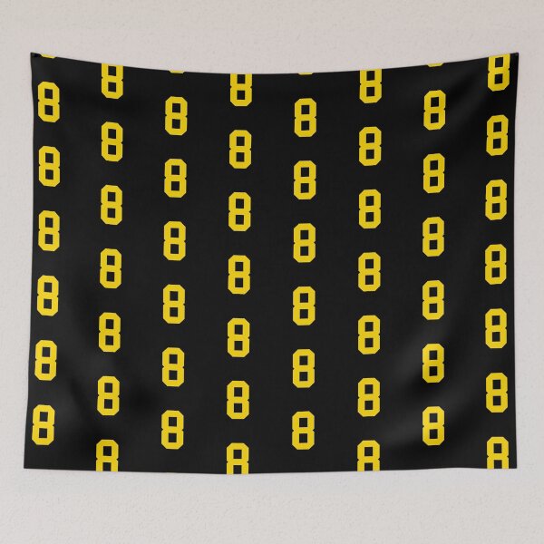 Item preview, Bold Yellow Sports Number 8 designed and sold by NECHSTORE.