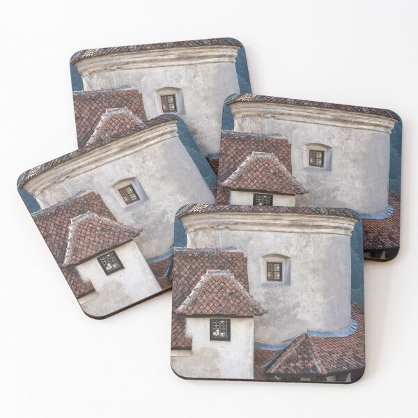 Item preview, Medieval Tower Detail of Bran Castle, Romania designed and sold by RastislavS.