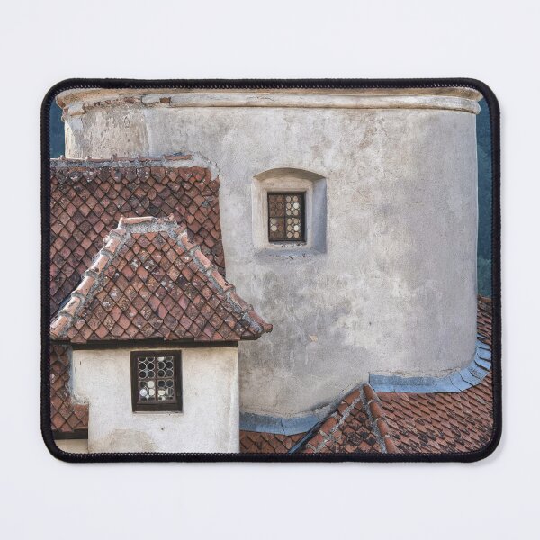Item preview, Medieval Tower Detail of Bran Castle, Romania designed and sold by RastislavS.