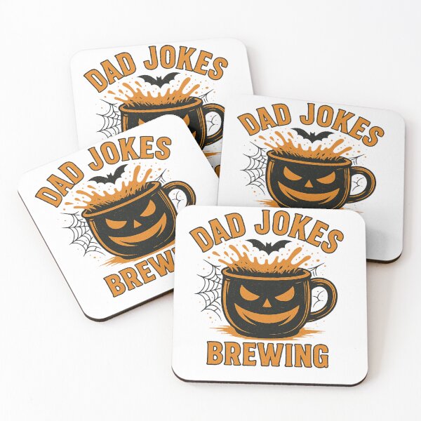 Item preview, Copy of Dad Jokes Brewin, Funny Halloween Coffee Tee for Dad Joke Lovers Classic T-Shirt  designed and sold by podlook.