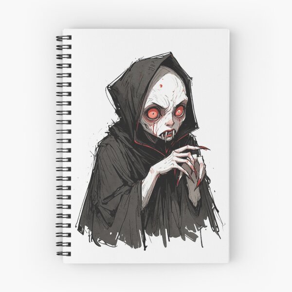 Item preview, Vampire cartoon illustration designed and sold by Vintage Designs +.